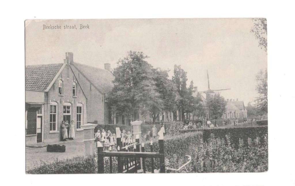 Oude ansichtkaarten Beek, Ophalen of Verzenden, Voor 1920, Gelopen, Noord-Brabant