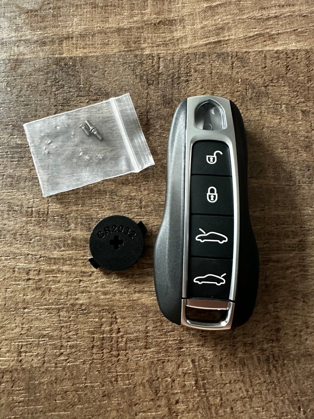 Autosleutel Behuizing geschikt voor Porsche4 Knops Smart Key, Verzenden, Zo goed als nieuw