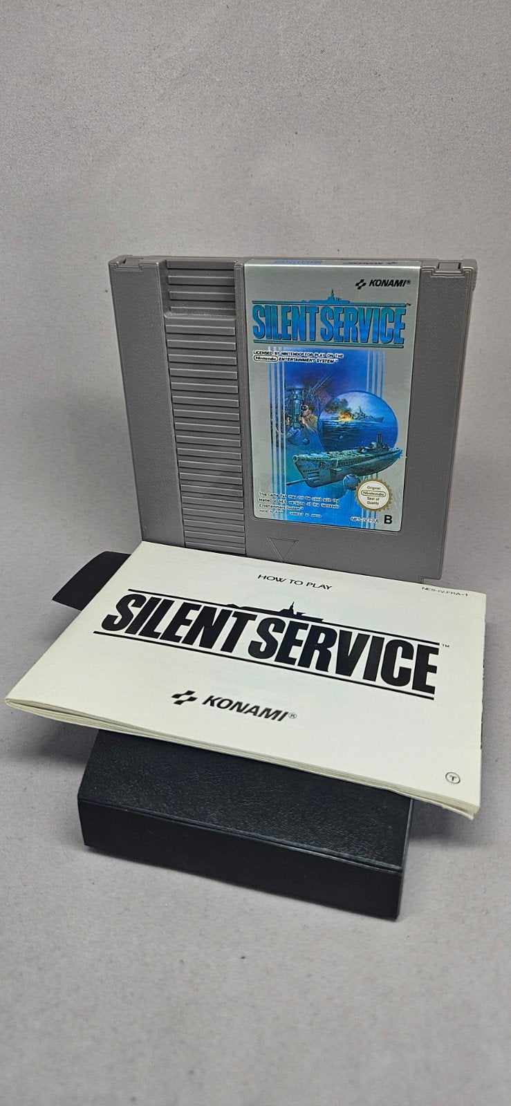 Silent Service NES - Klassieke Onderzeeër Simulatie, Gebruikt, 1 speler, Ophalen of Verzenden, Vanaf 7 jaar