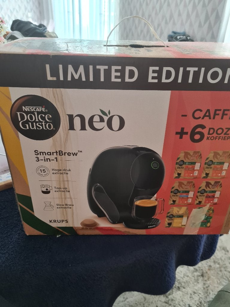 Dolce custo Neo, Ophalen, Overige typen, Nieuw, Zwart