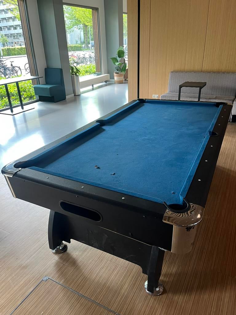 Gratis pooltafel (intensief gebruikt), Ophalen, Gebruikt, Pooltafel