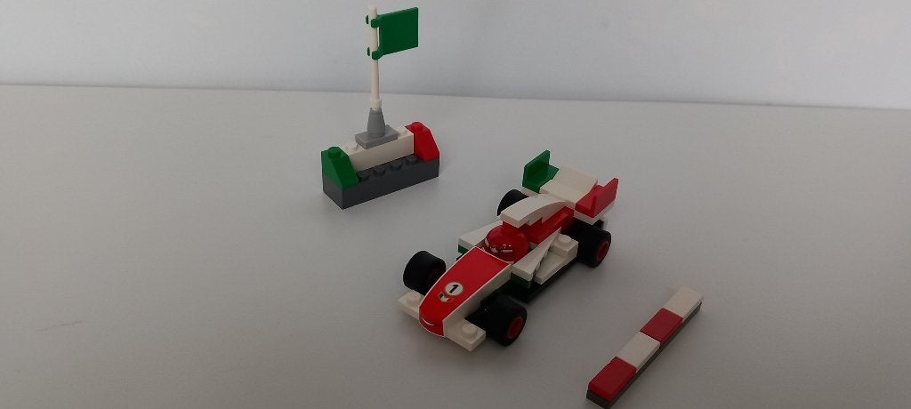Lego 9478 Cars Francesco Bernoulli, Gebruikt, Lego, Inclusief instructies, Ophalen of Verzenden
