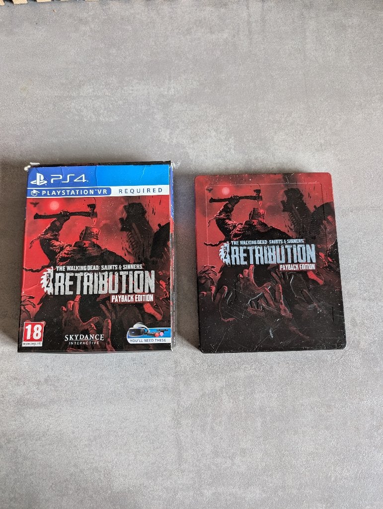 The walking dead saints & Sinners Retribution Ps4, Spelcomputers en Games, Avontuur en Actie, Gebruikt, Vanaf 18 jaar, 1 speler