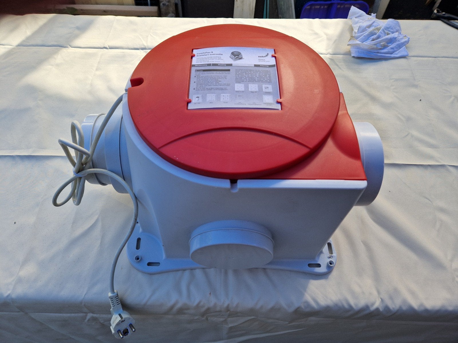ventilatie box voor woonhuis, Ophalen of Verzenden, Zo goed als nieuw, Afzuiger
