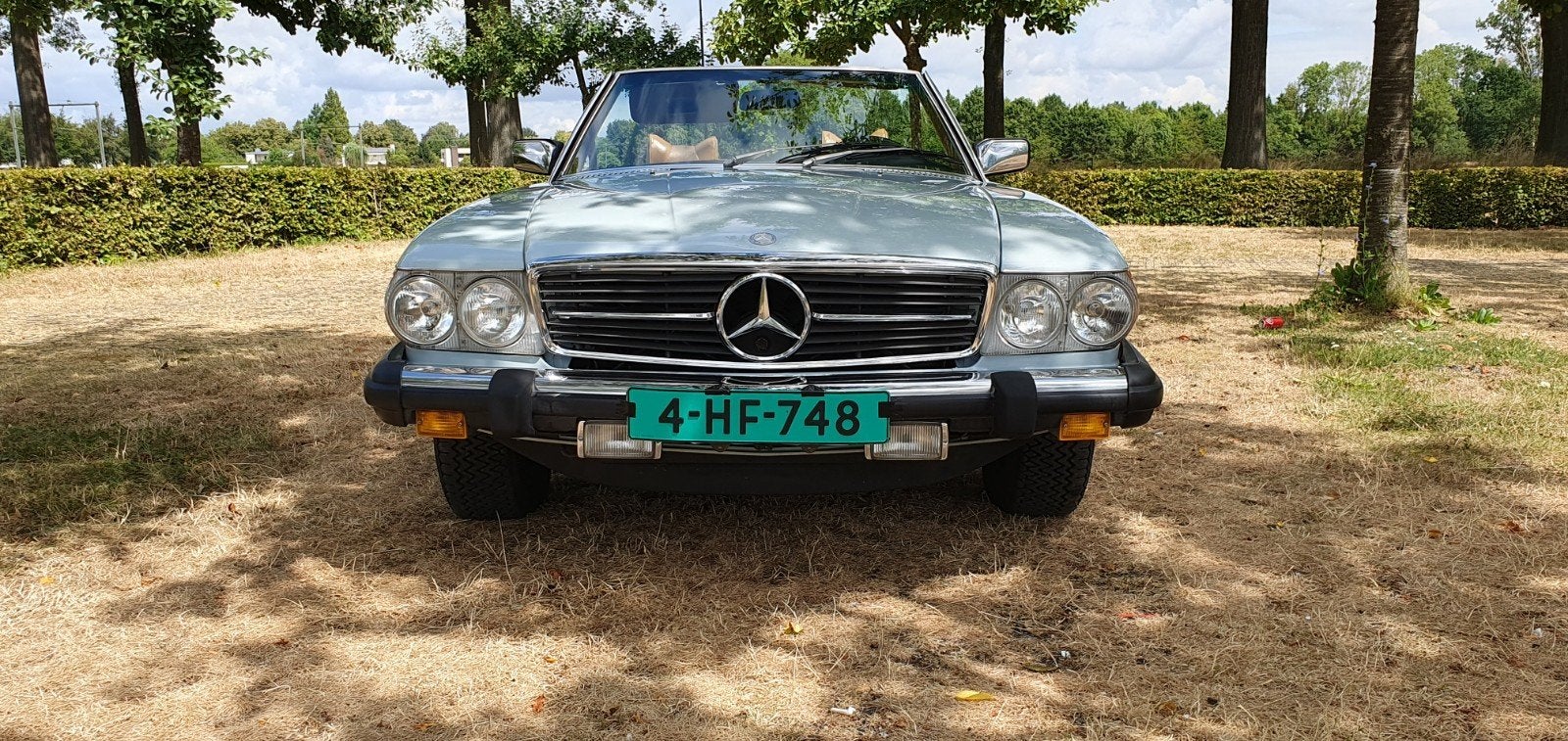 mercedes 450 sl v8 top showroom staat alle inruil mogelijk, Automaat, Achterwielaandrijving, Zwart, Cabriolet