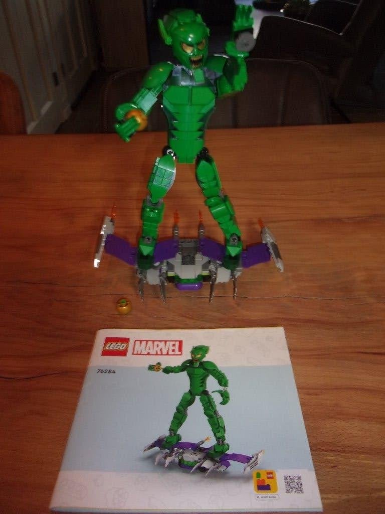 Lego Super Heroes 76284-1 Green Goblin Construction Fig(3), Gebruikt, Overige thema's, Lego, Compleet