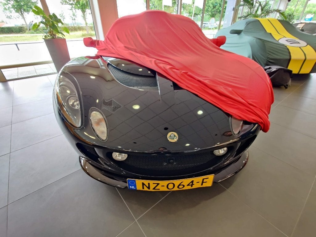 Lotus Exige indoor autohoes rood met spiegelzakken en logo, London 1, Zo goed als nieuw, Info@lotus.com, Op maat