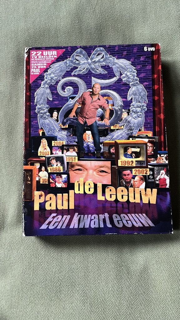 paul de leeuw een kwart eeuw, Alle leeftijden, Ophalen of Verzenden, Gebruikt, Komedie