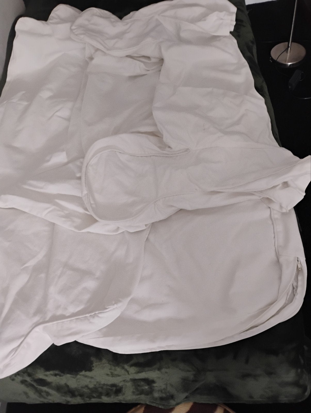 Ektrop Witte Hoes Stoel, Huis en Inrichting, Ophalen, Gebruikt