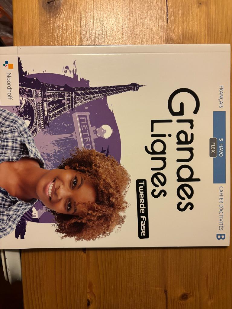 Grandes Lignes Tweede Fase Flex Havo 5, Boeken, Schoolboeken, Ophalen, Frans, Noordhoff Uitgevers, HAVO