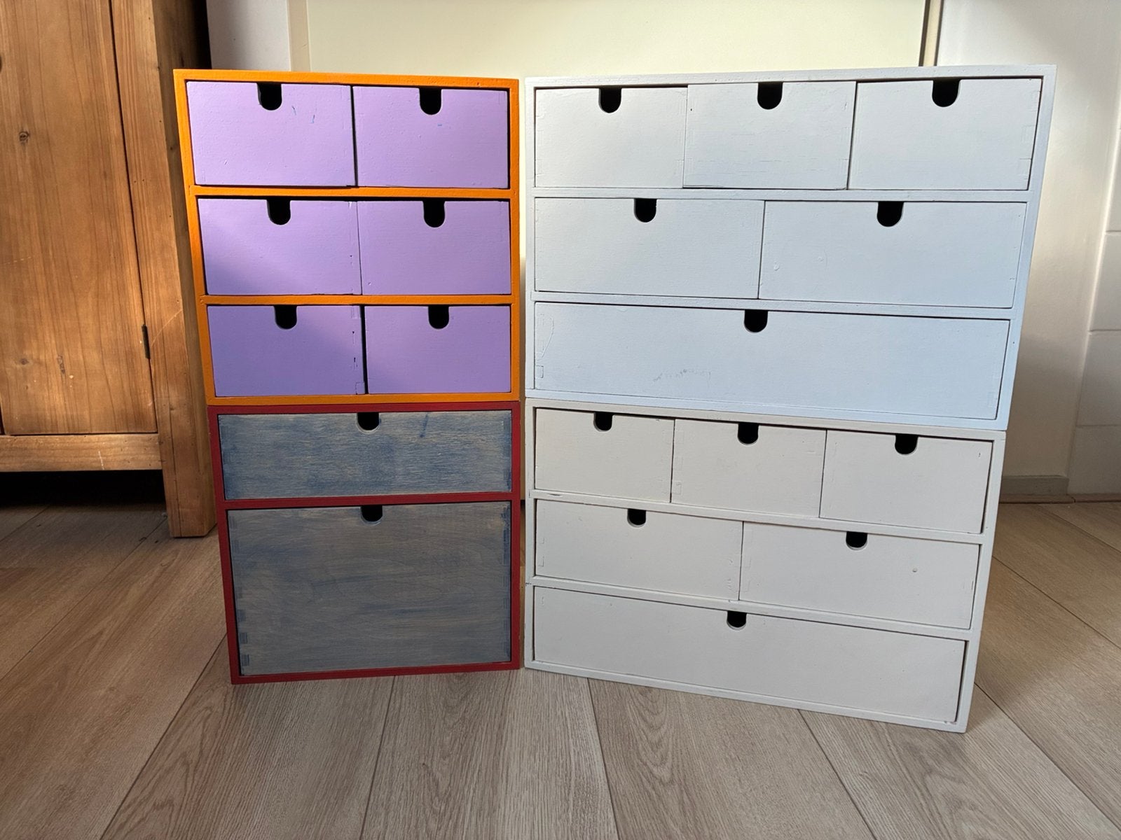 IKEA Moppe kastjes, Wandkapstok, Gebruikt, Ophalen of Verzenden, Minder dan 100 cm