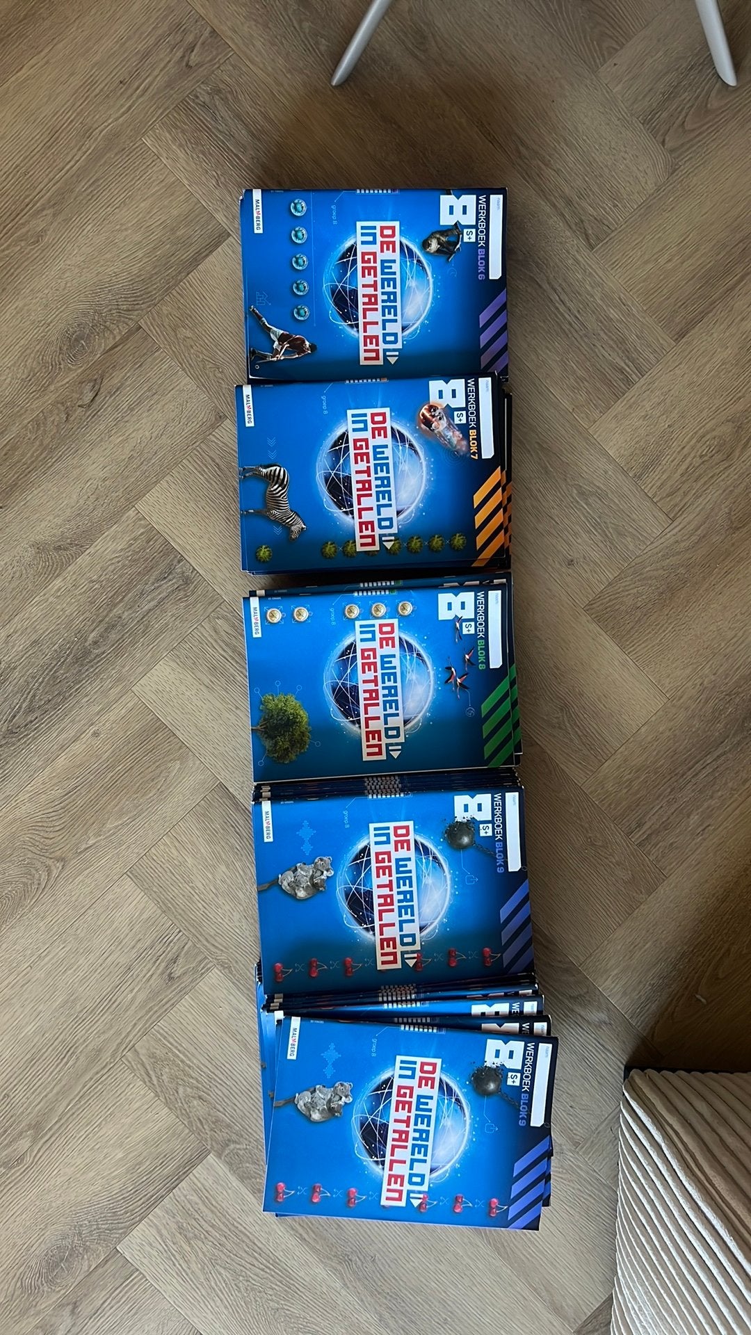 Wereld in getallen werkboeken groep 8, Ophalen of Verzenden