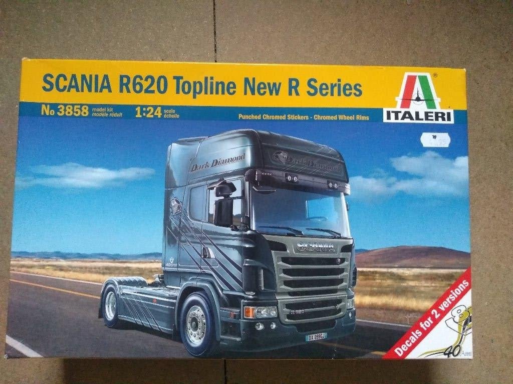 Italeri Scania R620 Topline New R Series, Italeri, Groter dan 1:32, Nieuw, Ophalen of Verzenden