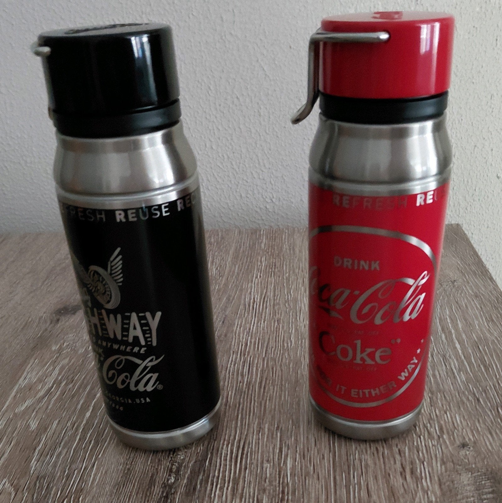 2 thermo flessen van coca cola nieuw, Ophalen, Nieuw