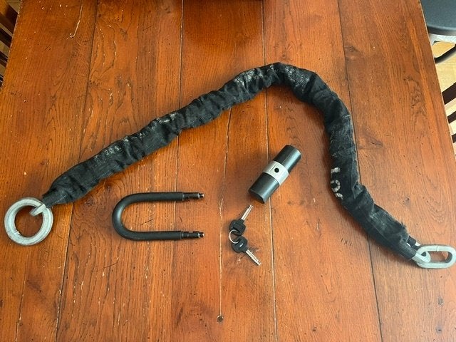 Ketting voor motor of scooter 1.30 meter lang, Ophalen of Verzenden, Zo goed als nieuw