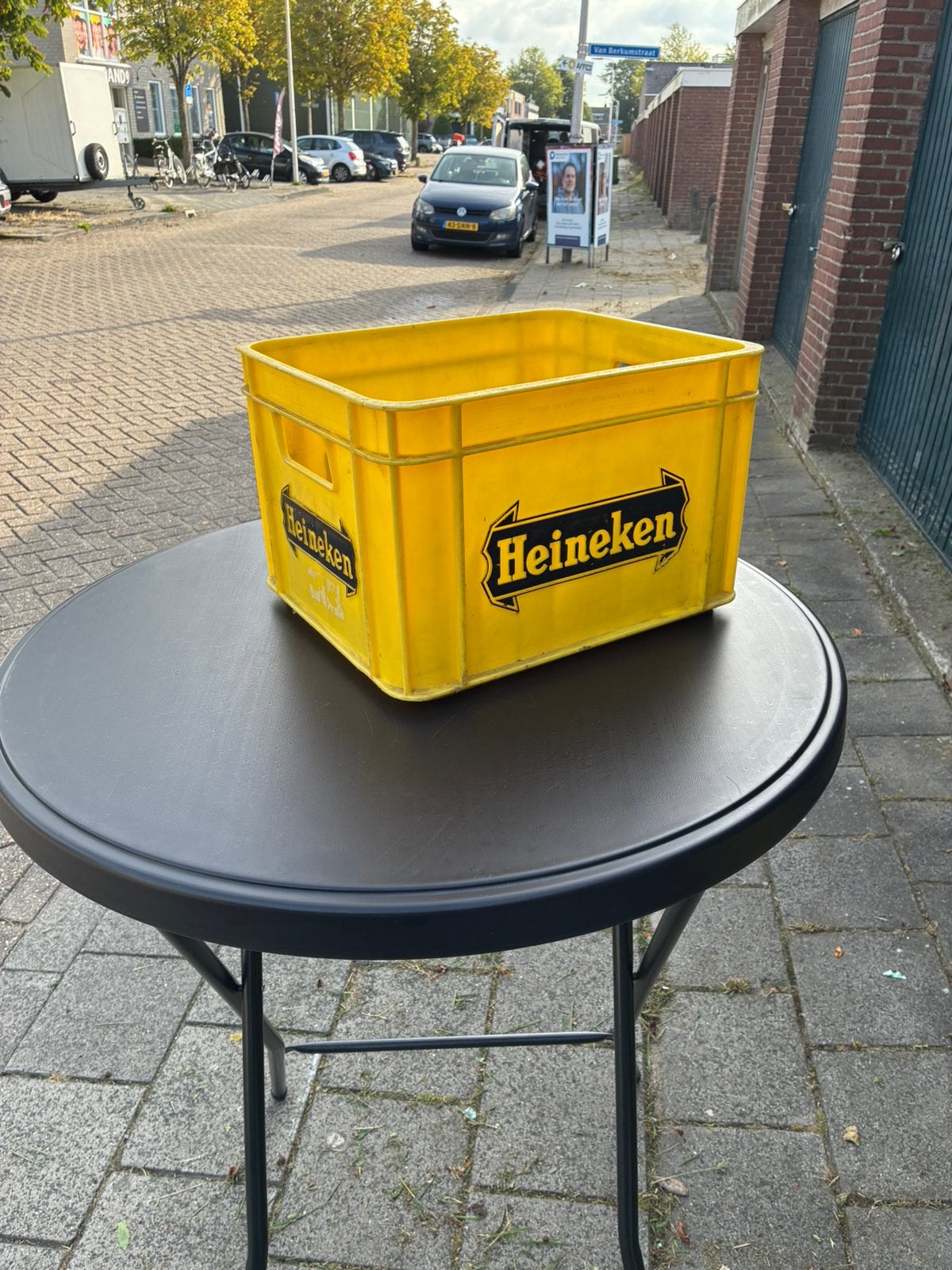 Heineken oude gele kratten, Verzamelen, Ophalen, Zo goed als nieuw, Heineken