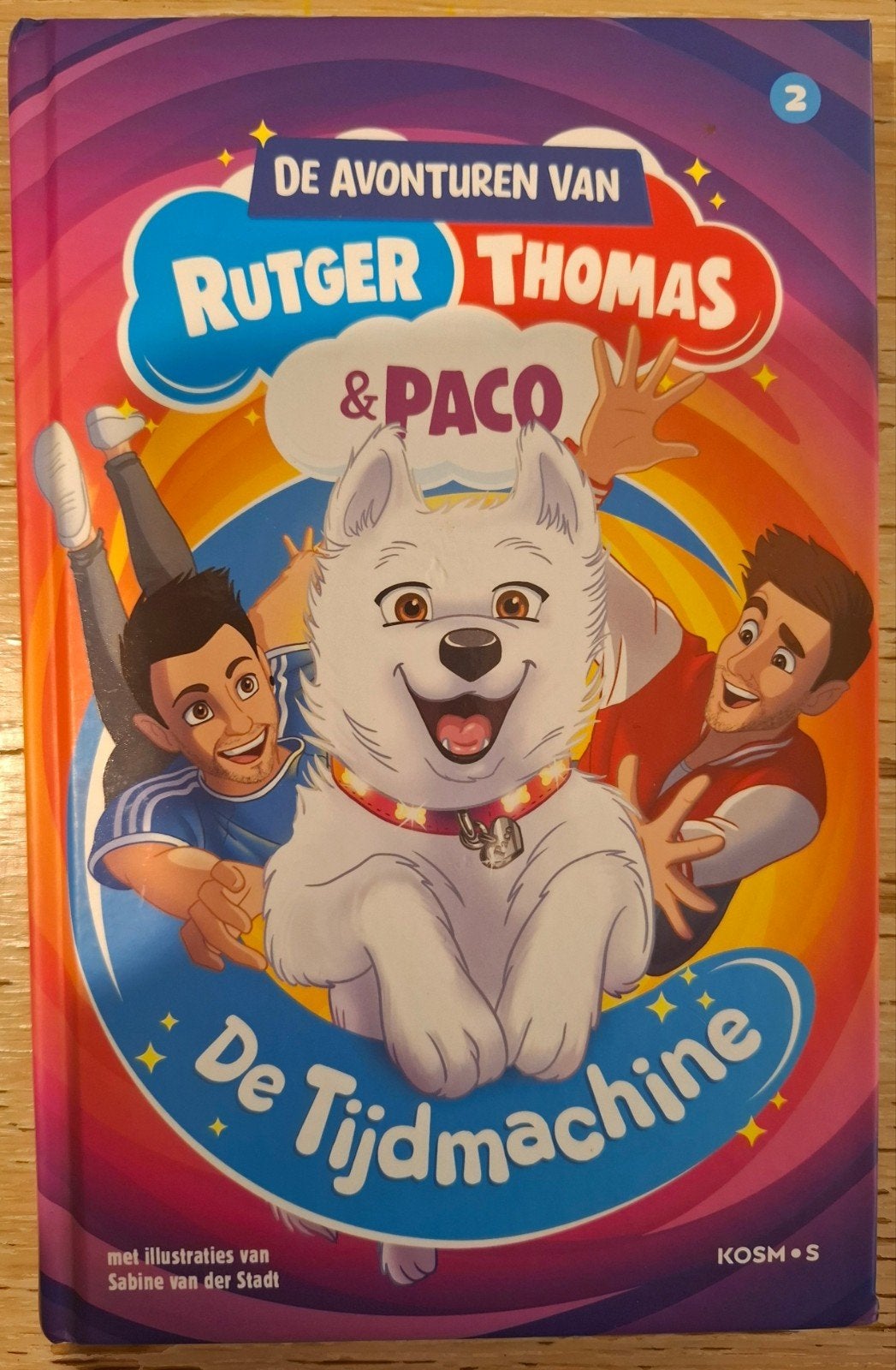 De Avonturen van Rutger, Thomas & Paco: De Tijdmachine, Boeken, Ophalen of Verzenden, Zo goed als nieuw, Fictie, Rutger Vink, Thomas van Grinsven