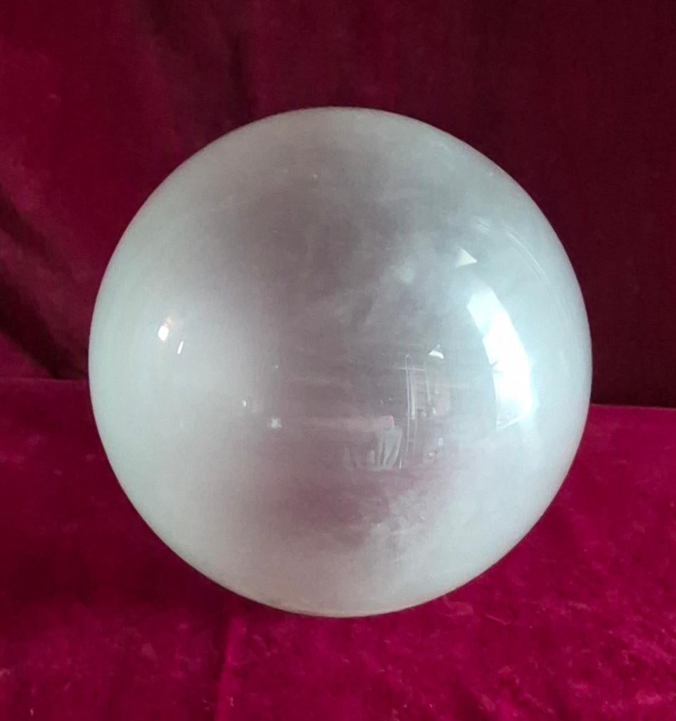 Lamp lampen glazen bollen, Ophalen