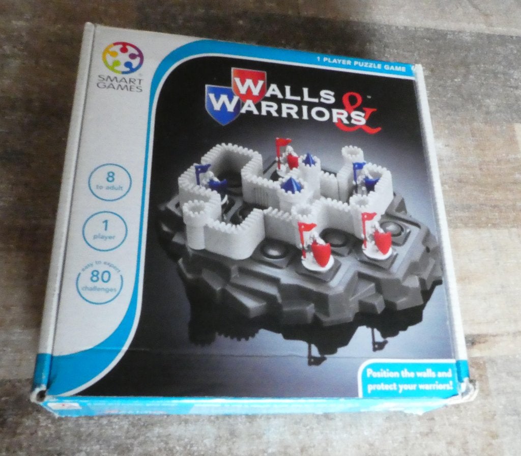 SmartGames - Walls & Warriors vanaf 8 jaar., Ophalen of Verzenden, Zo goed als nieuw, Puzzelen
