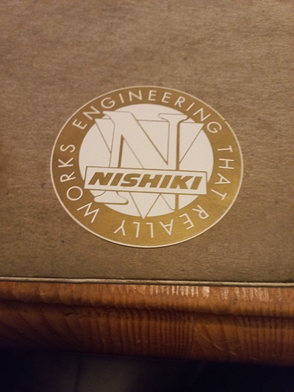 Nishiki fietssticker - Works Engineering That Really Works, Ophalen of Verzenden, Nieuw, Overige typen