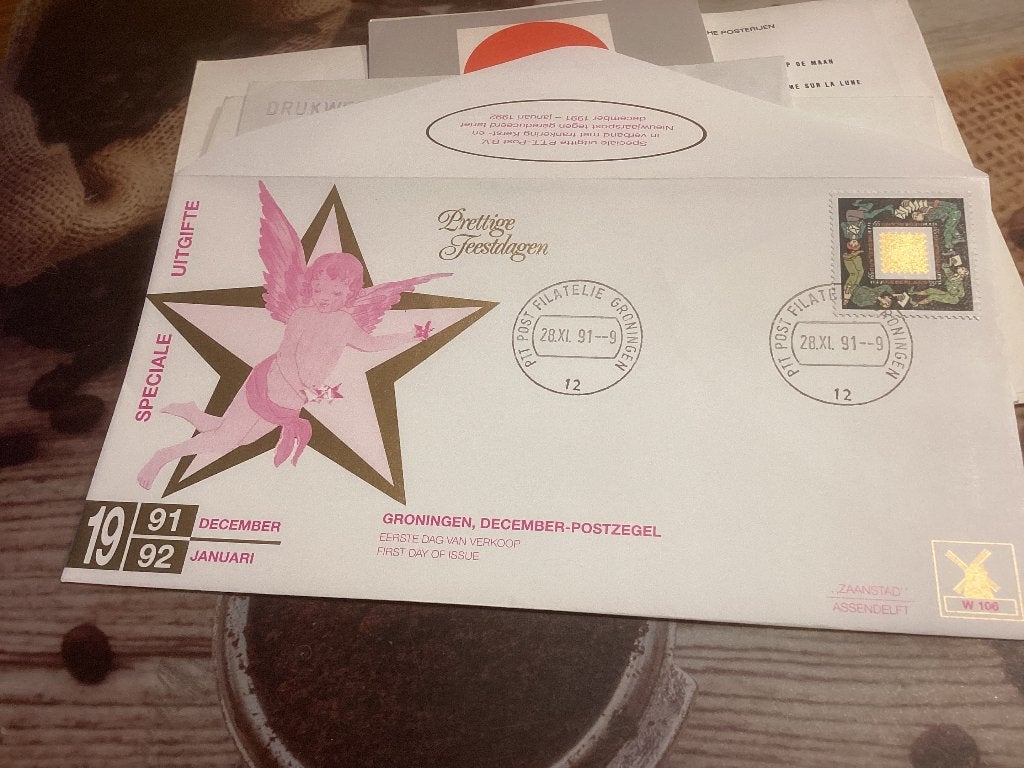 No4254 Philato W106 Kerst anders Heb ook Nederland jaargang, Ophalen of Verzenden, Onbeschreven, Nederland