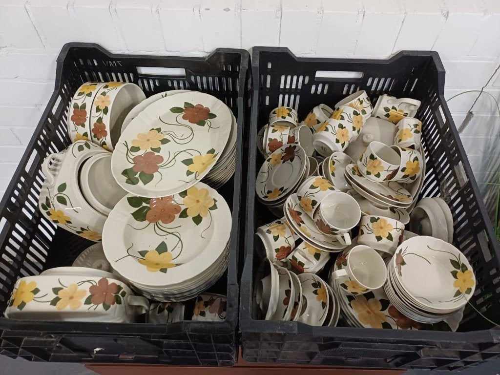 Zeer mooi - 100 delig Arzberg Hutschenreuther Gruppe Servies, Ophalen, Zo goed als nieuw, Overige stijlen, Porselein