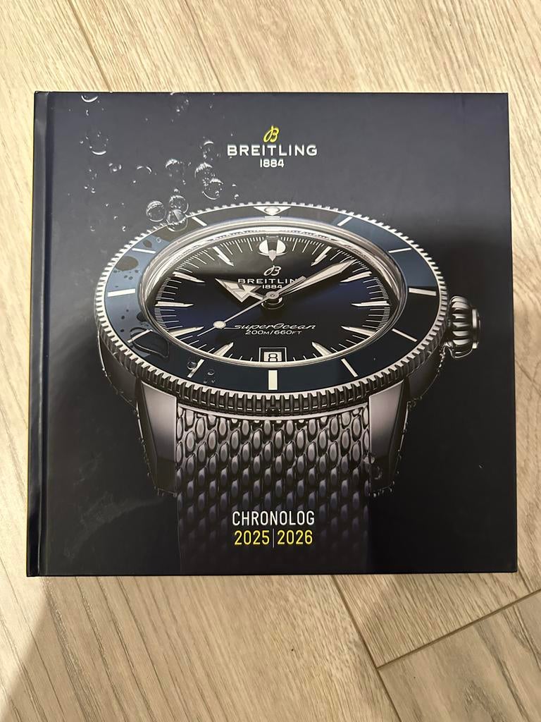 Breitling Chronolog 2025/2026 Catalogus - Nieuwstaat, Ophalen of Verzenden, Nieuw, Catalogus