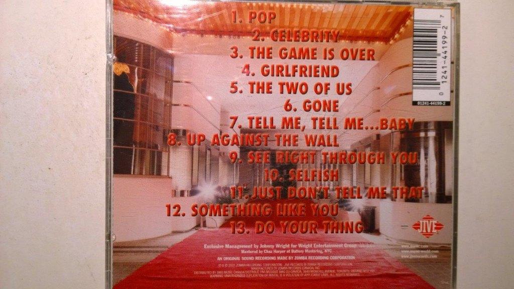 NSYNC - Celebrity, Ophalen of Verzenden, 1990 - 1999, Zo goed als nieuw