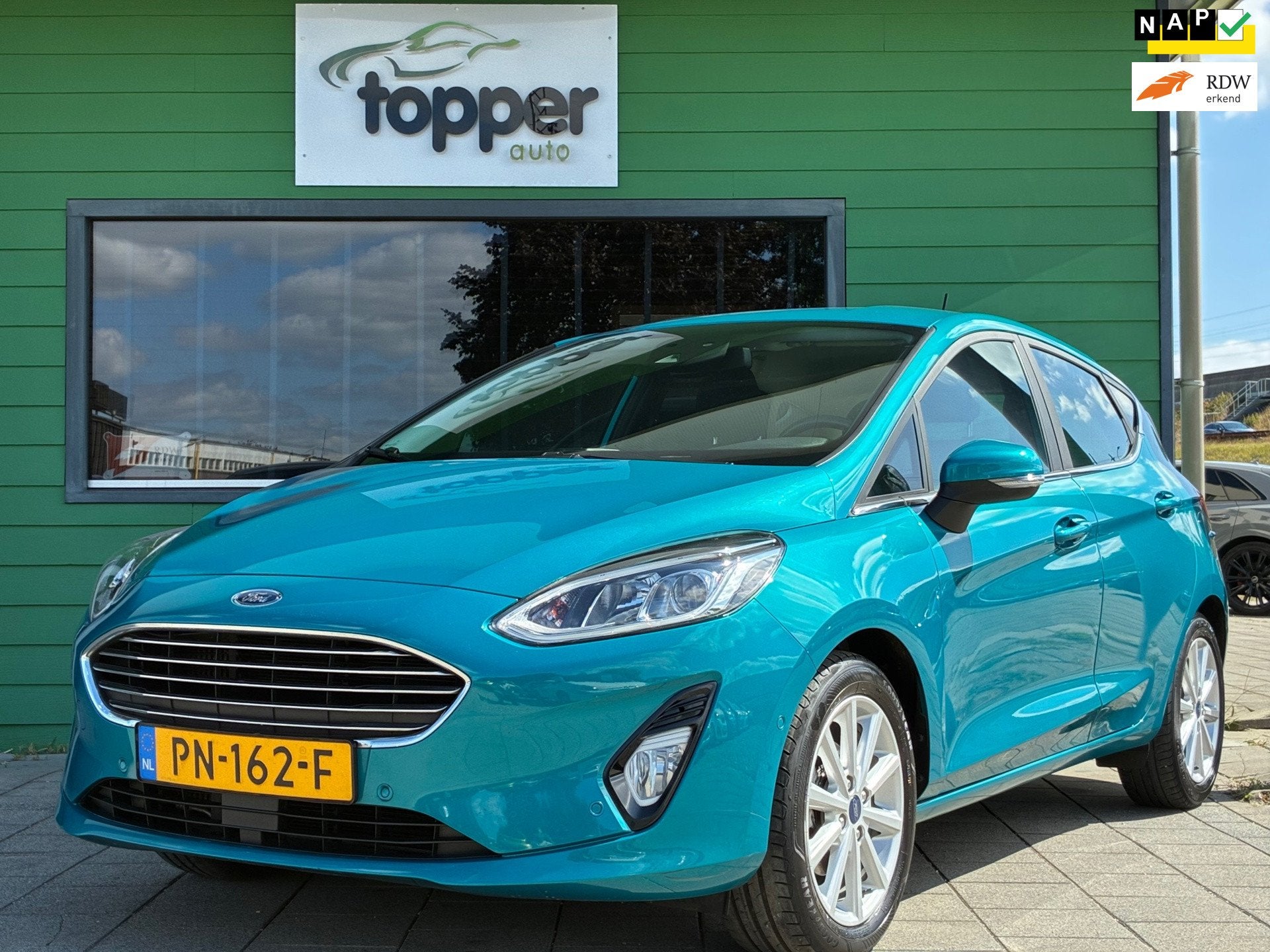 Ford Fiesta 1.0 EcoBoost Titanium|1e Eigenaar|Camera|Navigat, Voorwielaandrijving, 1063 kg, Euro 6, 580 kg