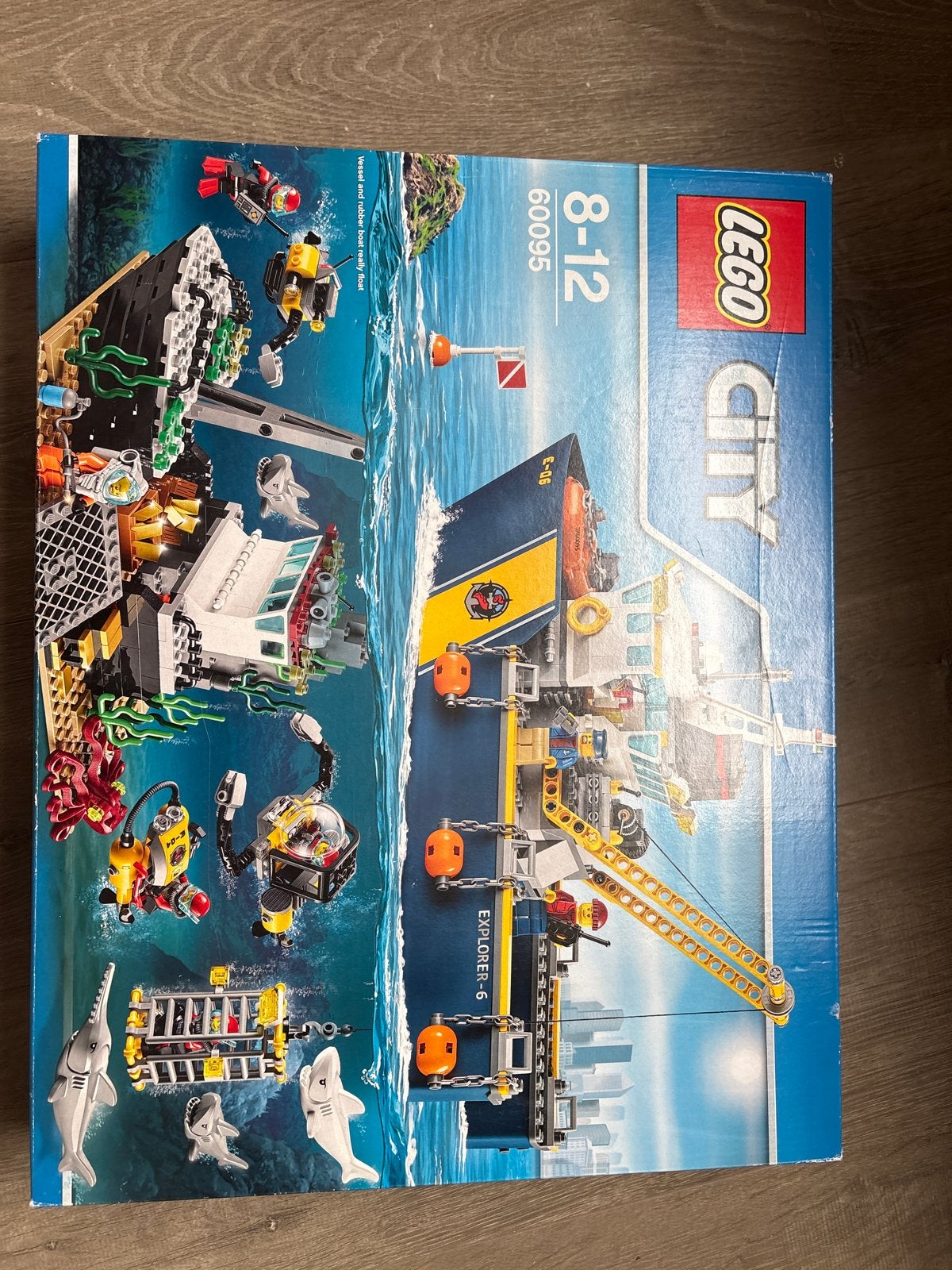 LEGO City 60095 Diepzee Onderzoeksschip - Nieuw in doos, City, Lego, Nieuw, Ophalen of Verzenden