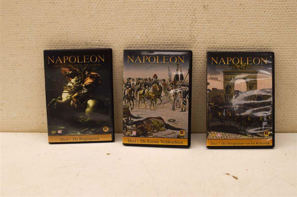 6 dvd box Napoleon The Man The Myth The legend 47417, Ophalen of Verzenden, Gebruikt