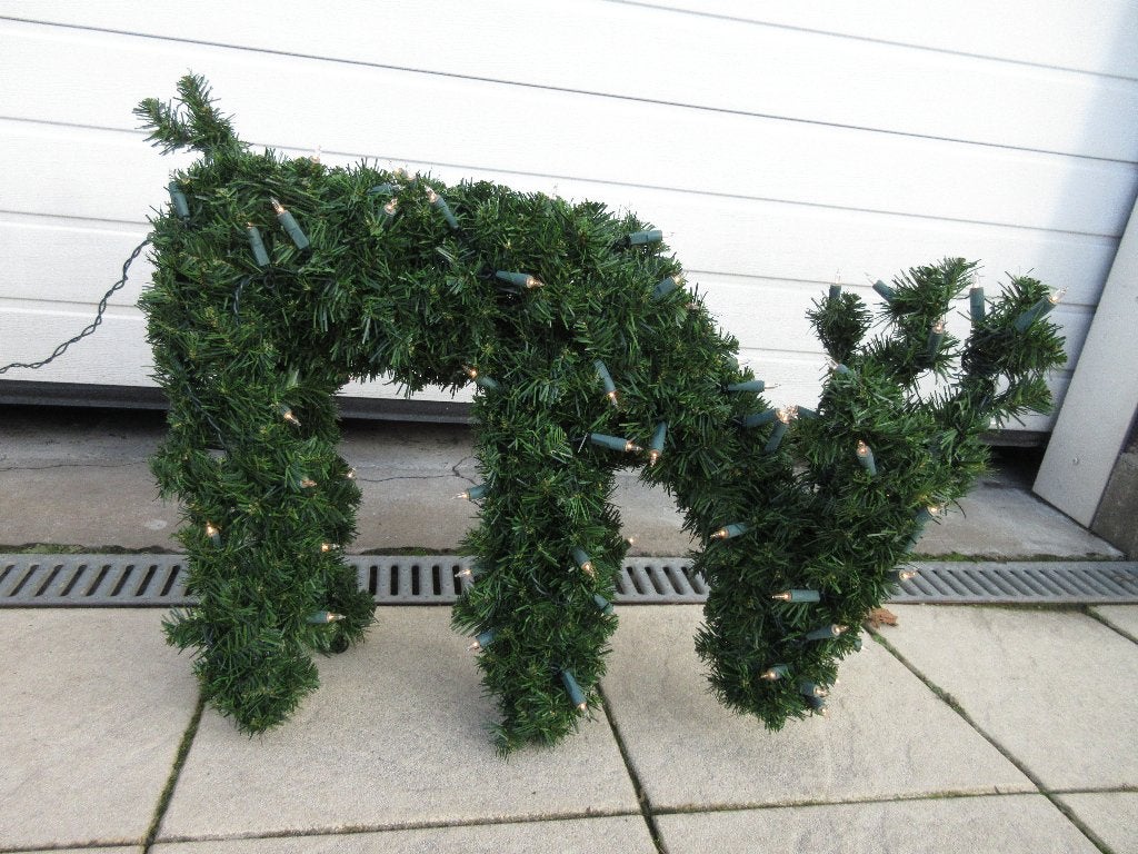 Kerst hert rendier met verlichting, Diversen, Ophalen of Verzenden, Gebruikt