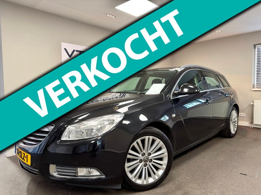 Opel Insignia Sports Tourer 1.4 Turbo EcoFLEX Edition Navi|P, Auto's, Euro 5, Stof, Gebruikt, Zwart