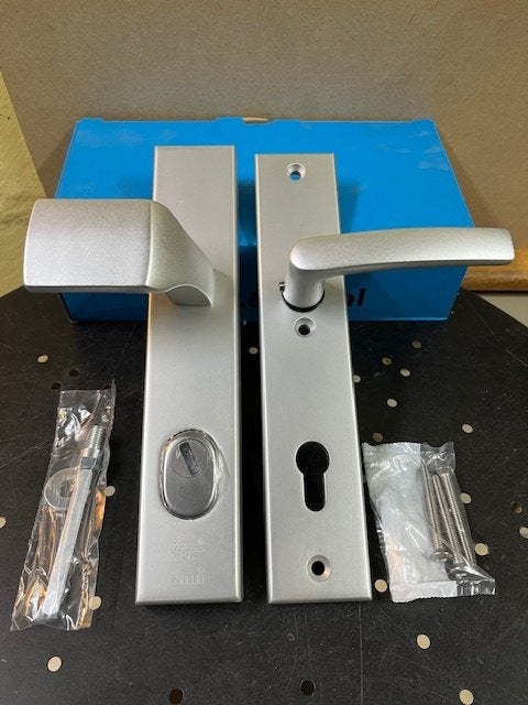 Ami veiligheidsbeslag KTB PC92 knop-kruk / kruk-kruk NIEUW, Zilver, Overige thema's, Nieuw, Overige merken