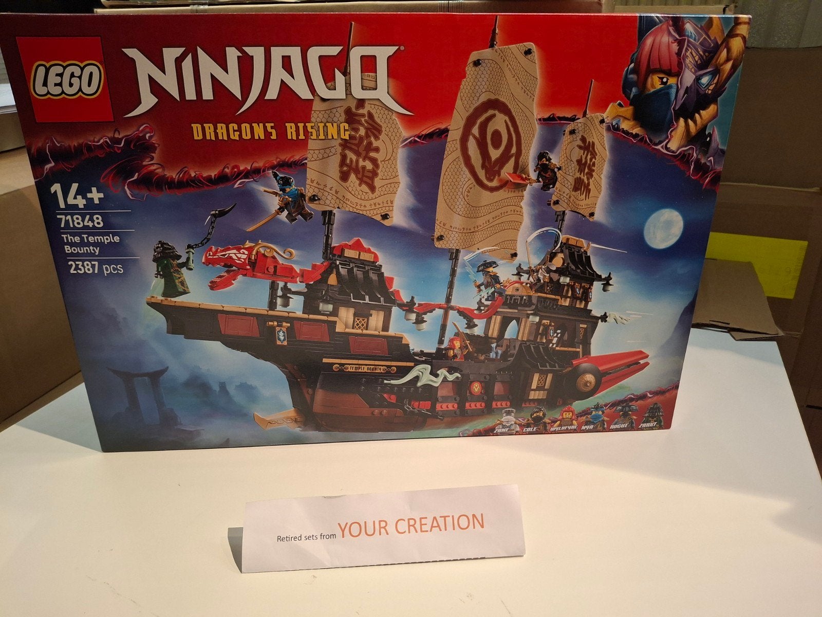 NIEUW Lego Ninjago 71848 The Temple Bounty, Lego, Nieuw, Ophalen of Verzenden, Ninjago