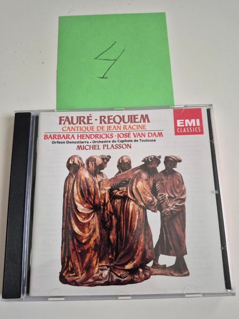 Fauré - Requiem & Cantique de Jean Racine CD, Ophalen of Verzenden, Romantiek, Zo goed als nieuw, Orkest of Ballet