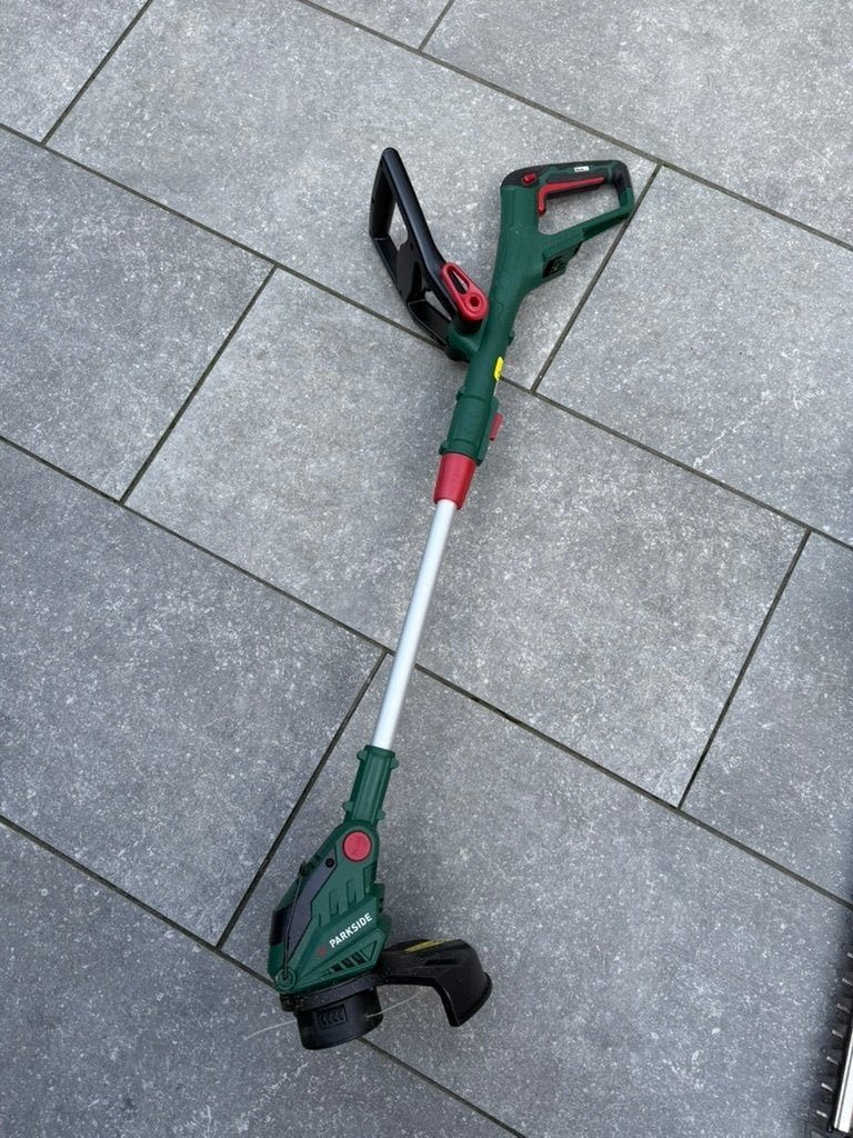 Parkside 20V accu grastrimmer, Ophalen, Zo goed als nieuw, Elektrisch, Parkside Lidl