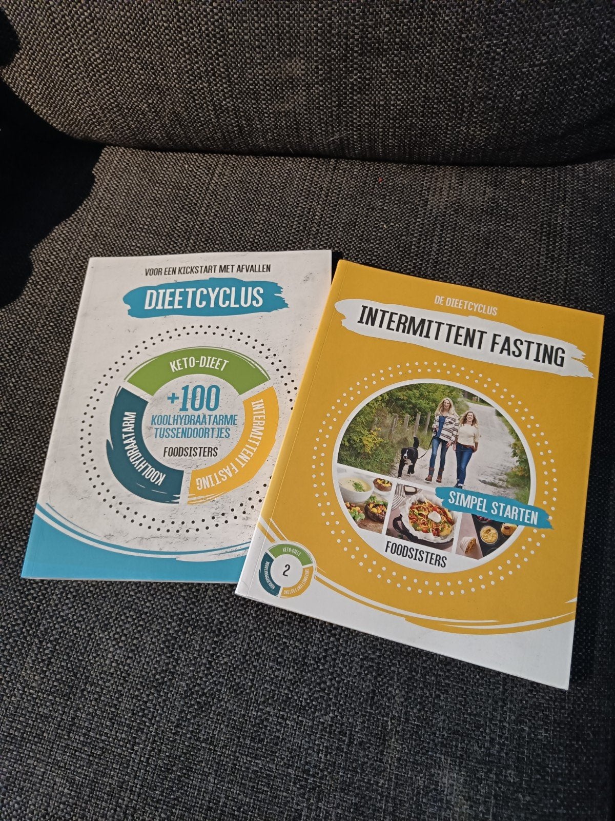 De Dieetcyclus + Intermittent Fasting Foodsisiters, Gezond koken, Foodsisiters, Zo goed als nieuw, Overige gebieden