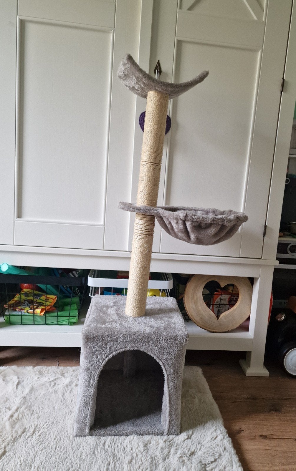 kattenkrabpaal 105cm, Ophalen of Verzenden, Zo goed als nieuw, Krabpaal