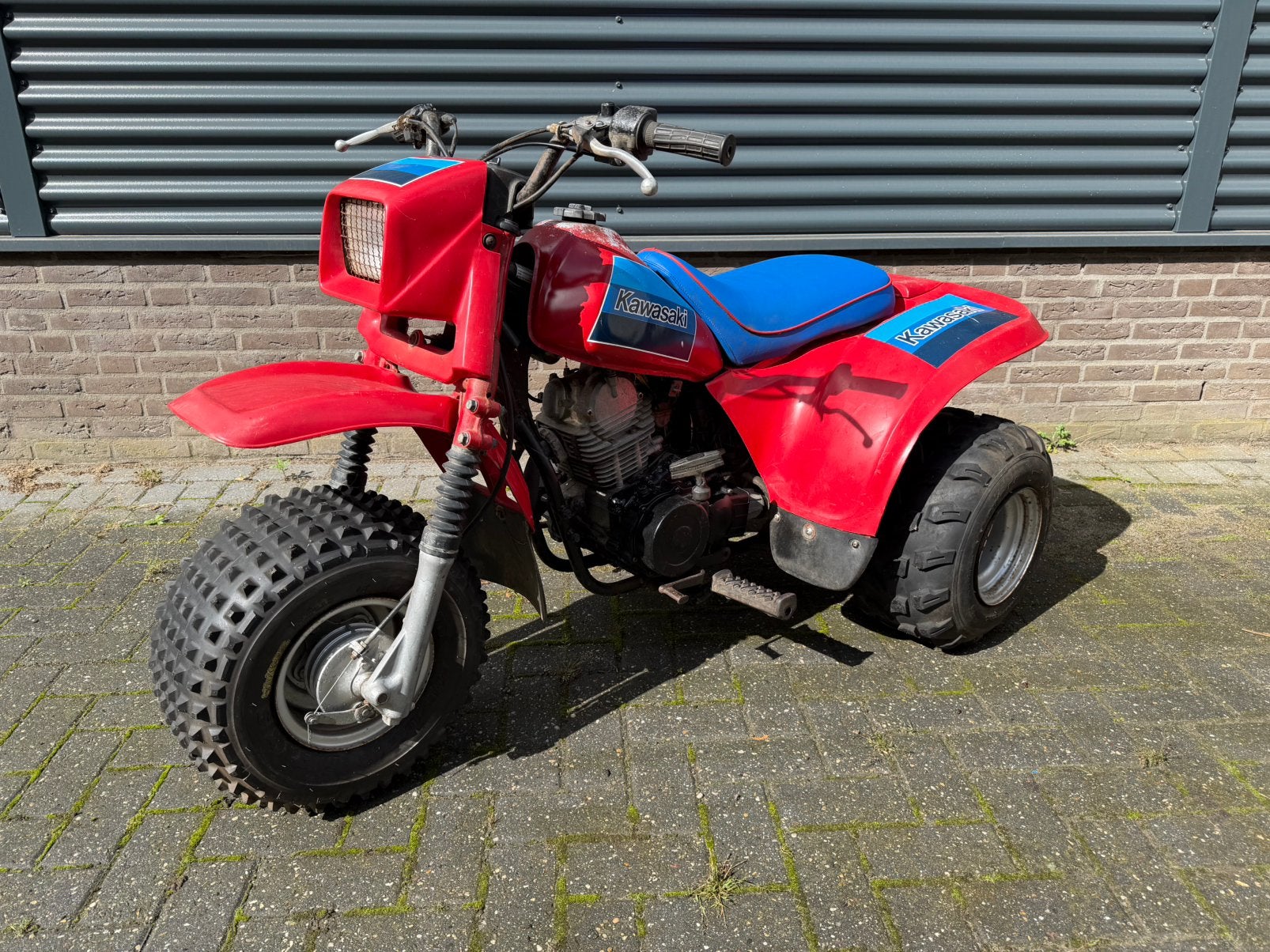 Kawasaki klt185 klt trike quad bouwjaar 1986, Ophalen, Gebruikt, Trommelrem, Overige typen