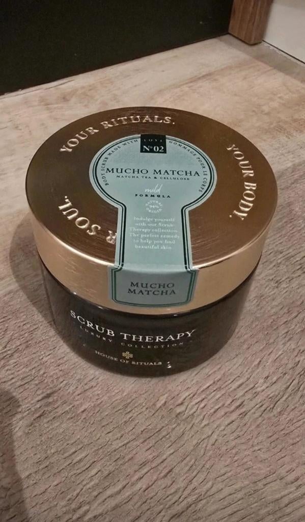 Rituals Mucho Matcha Body Scrub - Luxe Scrubtherapie, Ophalen of Verzenden, Nieuw, Bad & Douche