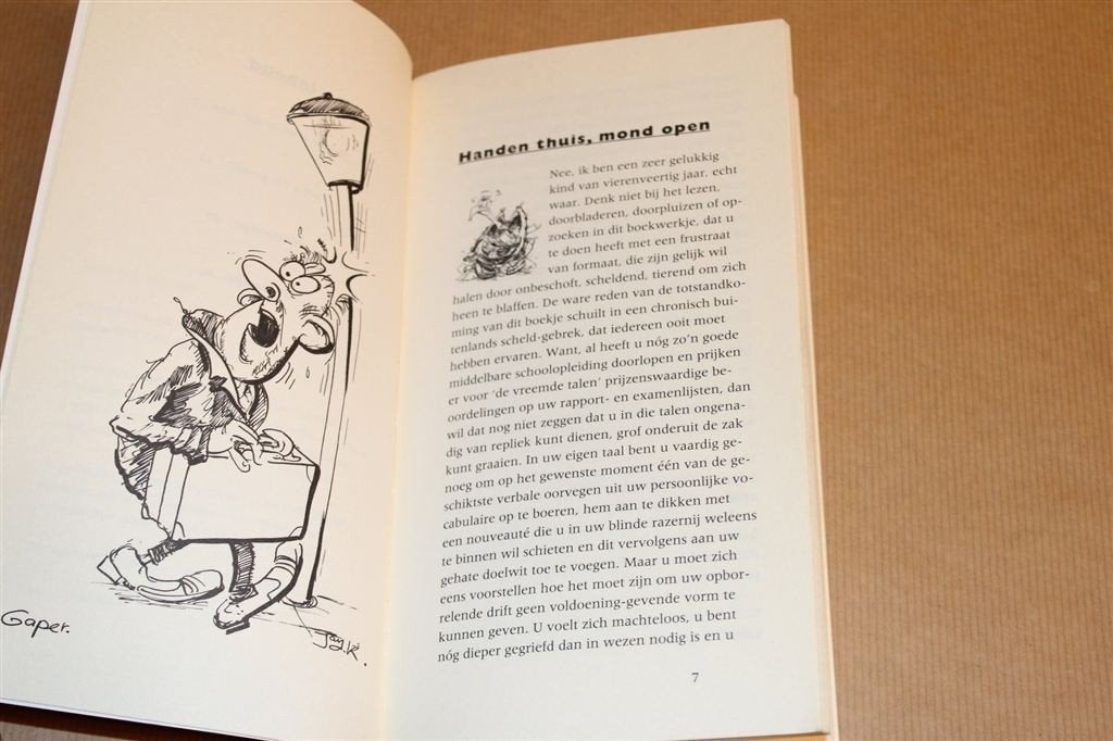 Gespierde Taal — Scheldwoordenboek voor op Reis, Ophalen of Verzenden, Gelezen, Van Dale