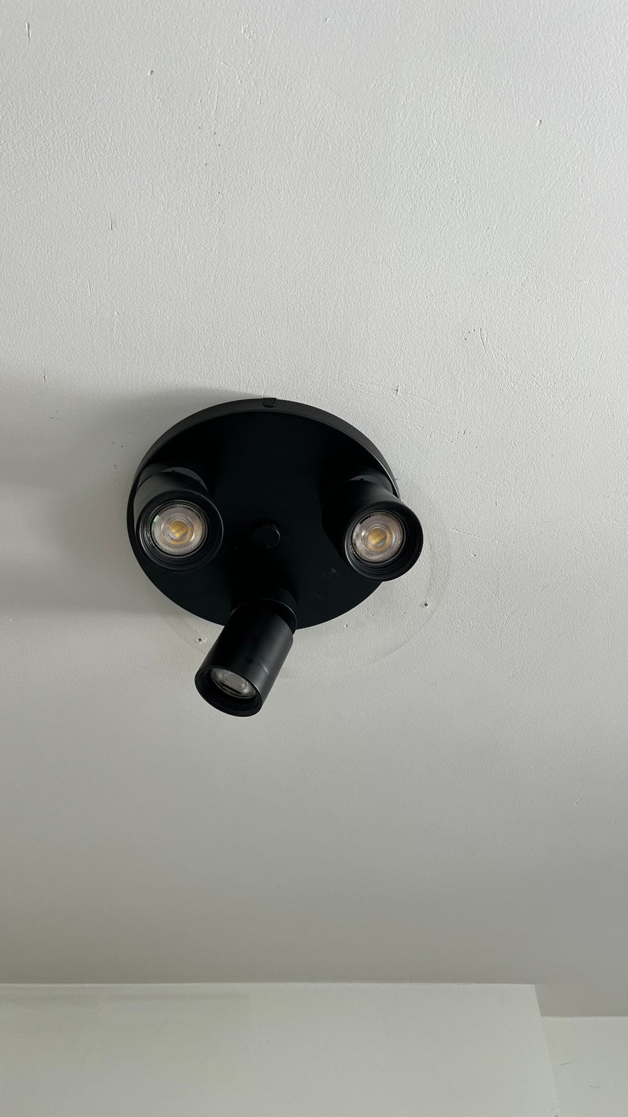 IKEA Nymåne plafondspot zwart, Ophalen, GU10, Nieuw, LED