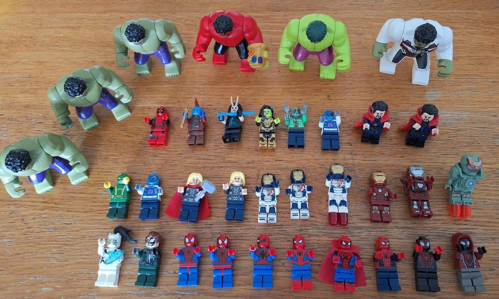 Lego figuren Marvel Avengers (deadpool, yondu, BigFigs enz), Kinderen en Baby's, Speelgoed | Duplo en Lego, Marvel, Lego, Ophalen of Verzenden