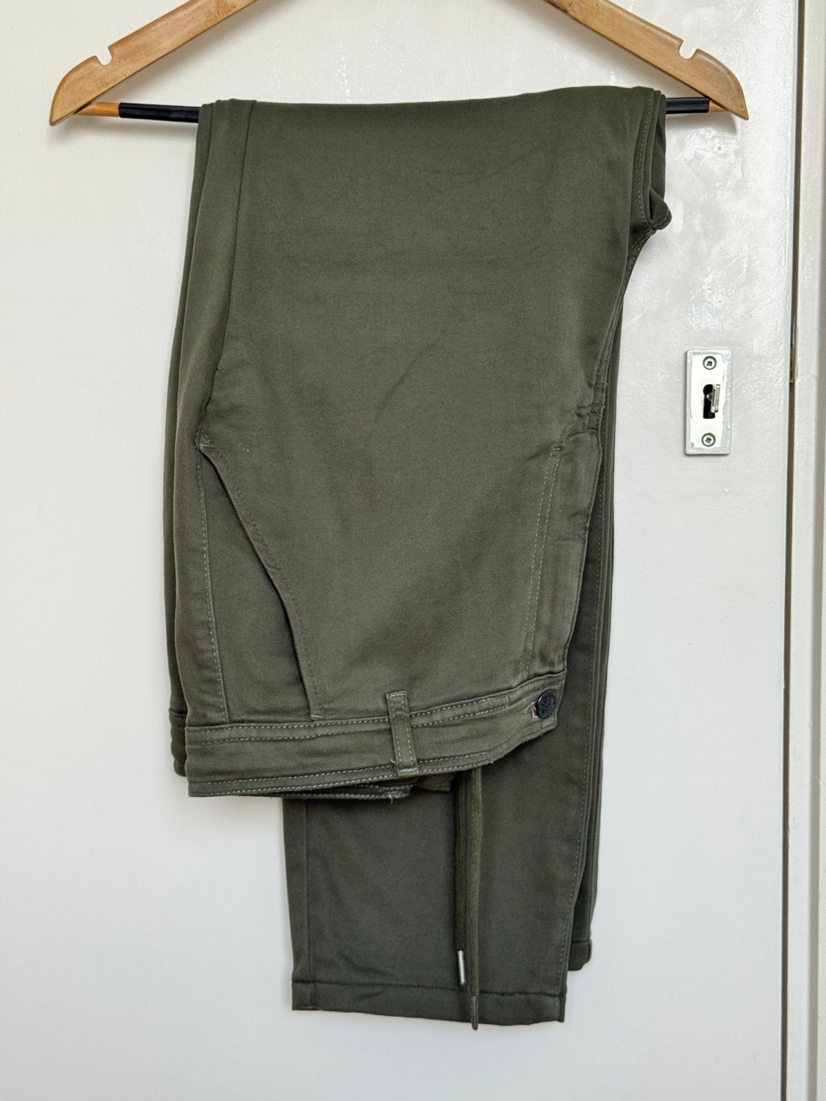 LEE - Groene denim joggers - Maat XL, Ophalen of Verzenden, Nieuw, Maat 56/58 (XL), Groen