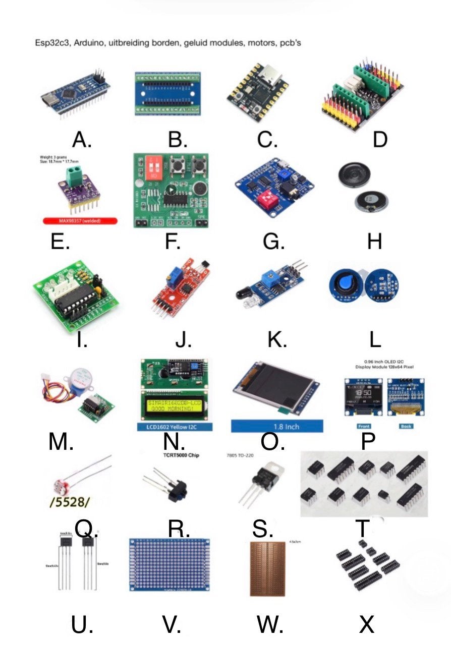 Electronica :Esp32,Arduino, onderdelen en electronica comp., Verzenden, Nieuw