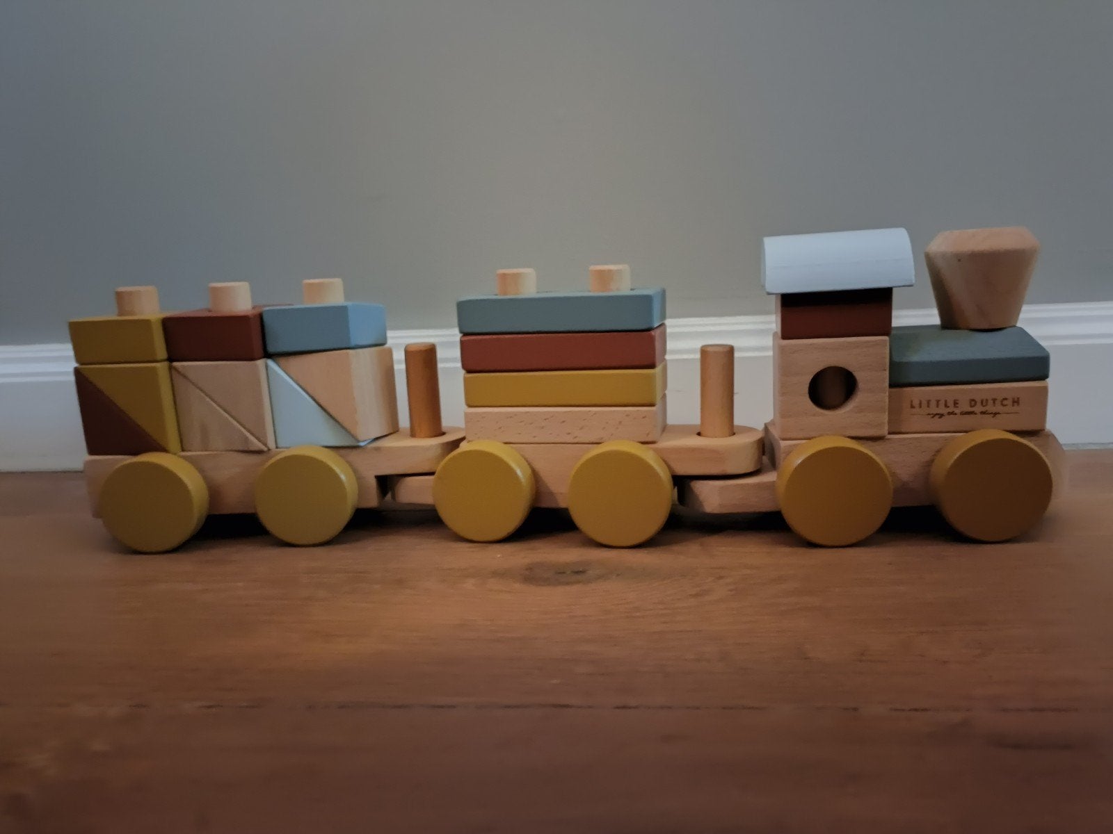 Houten trein Little Dutch, Ophalen of Verzenden, Zo goed als nieuw