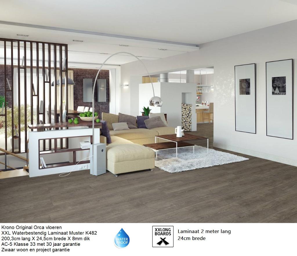 Waterbestendig Laminaat Muster €14,95m2 AC-5 Klasse 33, 75 m² of meer, Waterbestendig laminaat, Nieuw, Ophalen of Verzenden