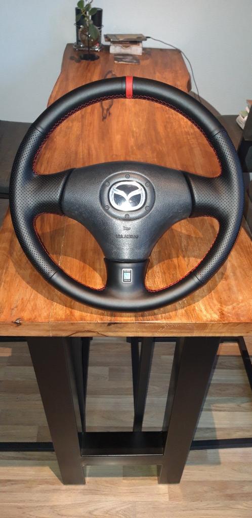 Verkocht!! Mazda mx5 mx-5 na nb  nieuw bekleed sportstuur, Auto-onderdelen, Besturing, Ophalen of Verzenden, Nieuw, Mazda