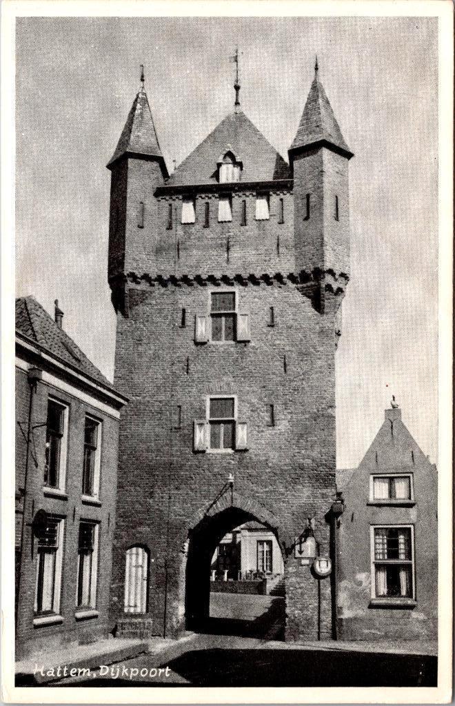 Dijkpoort Hattem - 5 ansichtkaarten, Verzenden, 1960 tot 1980, Ongelopen, Gelderland